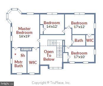 307 Shadow Walk, Falls Church, VA 22046 - view of floor plan / room layout