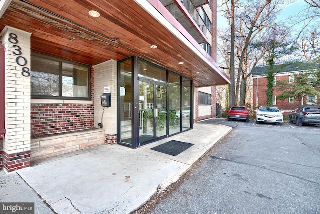 8308 Flower Ave Unit 401, Takoma Park, MD 20912 - entrance to property with brick siding