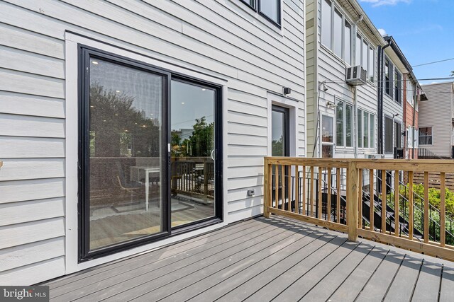 4308 4th St NW, Washington, DC 20011 - view of wooden terrace