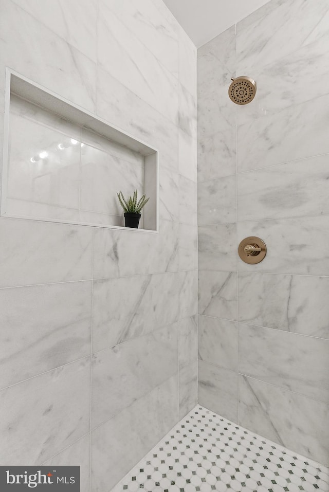 4308 4th St NW, Washington, DC 20011 - full bath featuring a tile shower