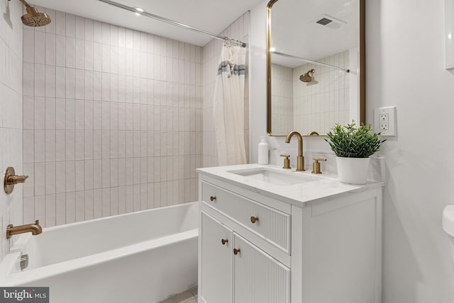 4308 4th St NW, Washington, DC 20011 - full bath featuring vanity and shower / tub combo