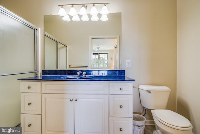 19967 Sandy Bottom Cir Unit 103, Rehoboth Beach, DE 19971 - bathroom with vanity and a shower with door