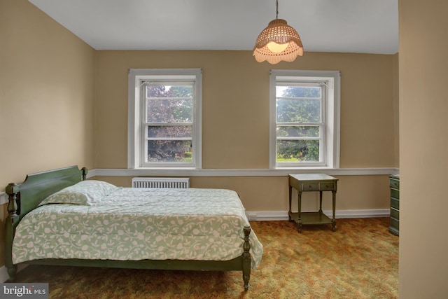 8029 Molly Pitcher Hwy, Shippensburg, PA 17257 - bedroom featuring radiator heating unit and carpet flooring