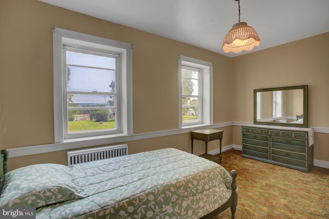 8029 Molly Pitcher Hwy, Shippensburg, PA 17257 - bedroom featuring radiator and carpet flooring