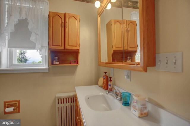8029 Molly Pitcher Hwy, Shippensburg, PA 17257 - bathroom with radiator and vanity