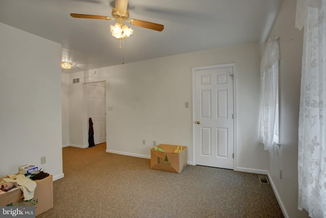 8029 Molly Pitcher Hwy, Shippensburg, PA 17257 - carpeted spare room featuring a ceiling fan and baseboards