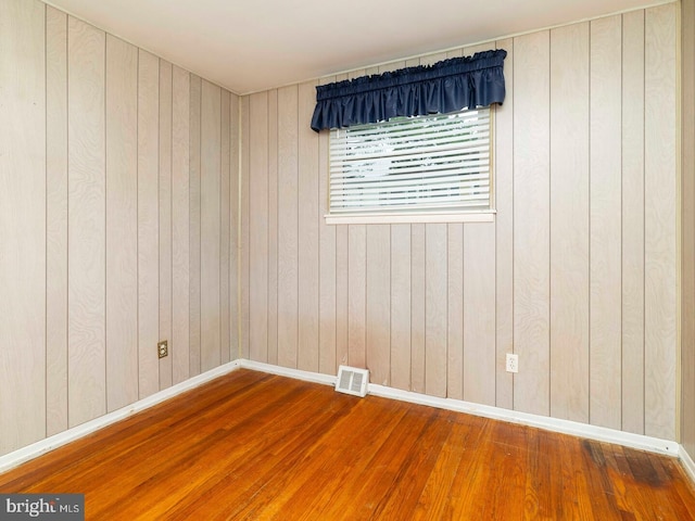 2868 Senak Rd, Abington, PA 19001 - unfurnished room featuring wood finished floors and wood walls