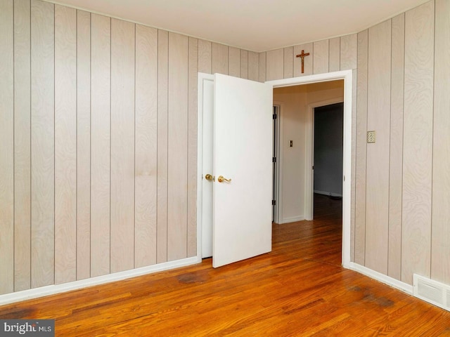 2868 Senak Rd, Abington, PA 19001 - unfurnished room with wood finished floors and wooden walls