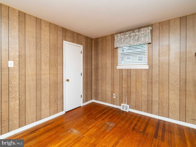 2868 Senak Rd, Abington, PA 19001 - spare room with wood finished floors and wood walls