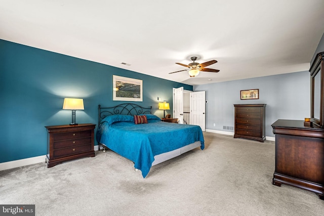 1 Ralph Marsh Dr, Glen Mills, PA 19342 - carpeted bedroom featuring baseboards and ceiling fan