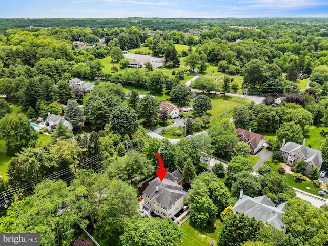 1 Ralph Marsh Dr, Glen Mills, PA 19342 - aerial perspective of suburban area