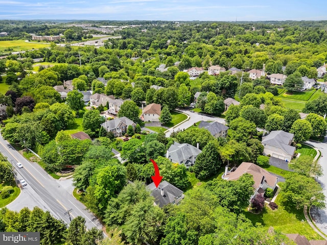 1 Ralph Marsh Dr, Glen Mills, PA 19342 - aerial view of residential area