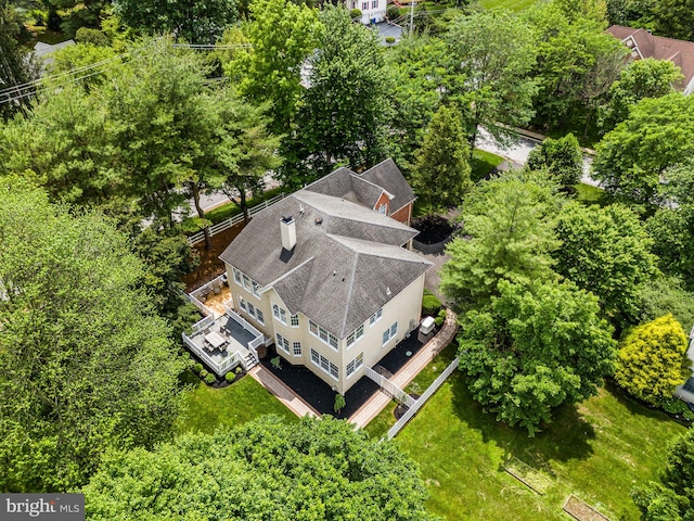 1 Ralph Marsh Dr, Glen Mills, PA 19342 - view of subject property featuring a tree filled landscape