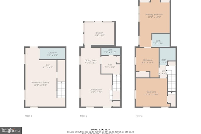 733 S Fayette St, Alexandria, VA 22314 - view of floor plan / room layout