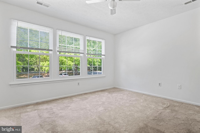 31 Beagle Run Unit 88, Nottingham, MD 21236 - spare room with a ceiling fan, carpet, and a textured ceiling