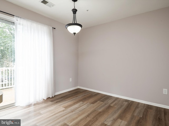 1588 Fallowfield Ct, Crofton, MD 21114 - spare room with wood finished floors