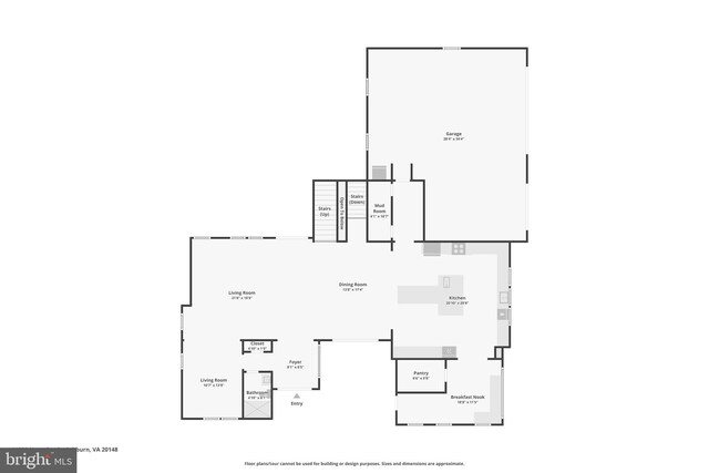 41550 Hepatica Ct, Ashburn, VA 20148 - view of property floor plan