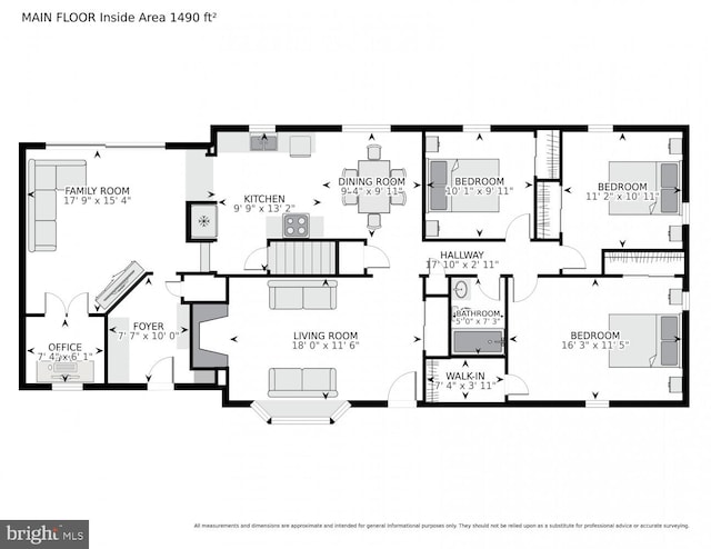 32 Hamilton Terrace Dr, Hamilton, VA 20158 - view of floor plan / room layout