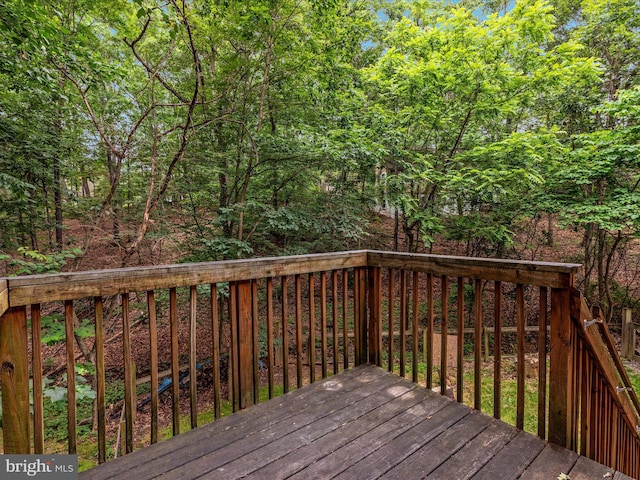 237 Lakeview Dr, Cross Junction, VA 22625 - view of wooden deck