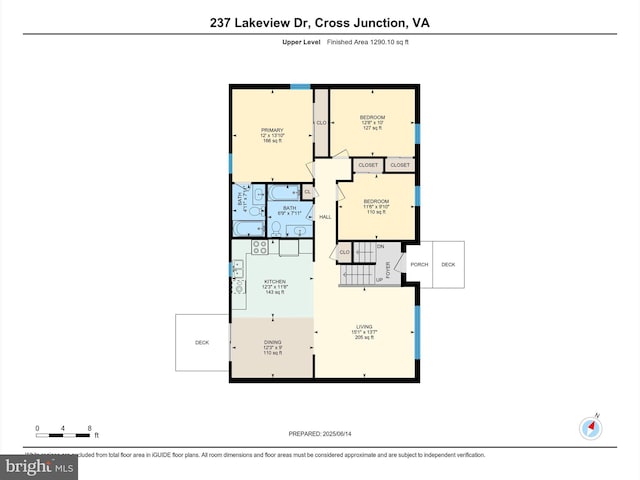 237 Lakeview Dr, Cross Junction, VA 22625 - view of property floor plan