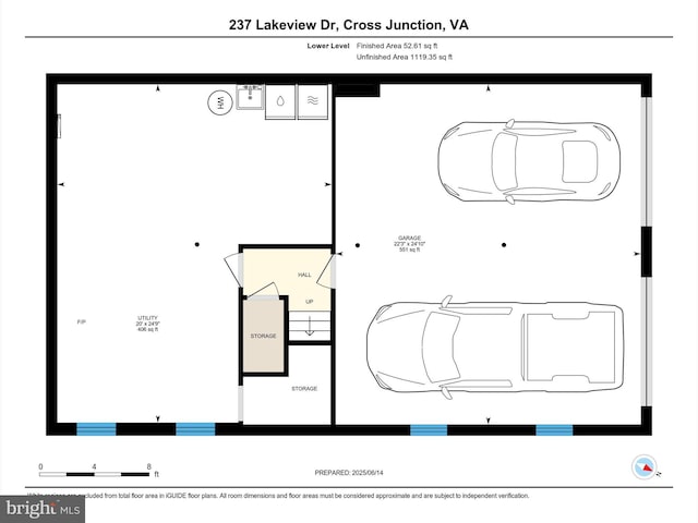 237 Lakeview Dr, Cross Junction, VA 22625 - view of floor plan / room layout