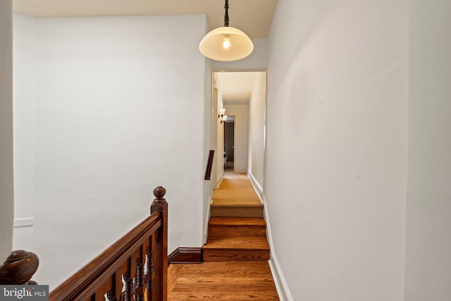 2116 Green St, Philadelphia, PA 19130 - corridor featuring light wood-style floors and baseboards