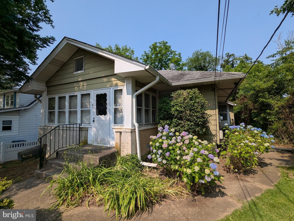 48 S Clinton, Maple Shade, NJ 08052 - view of front of property with a shingled roof