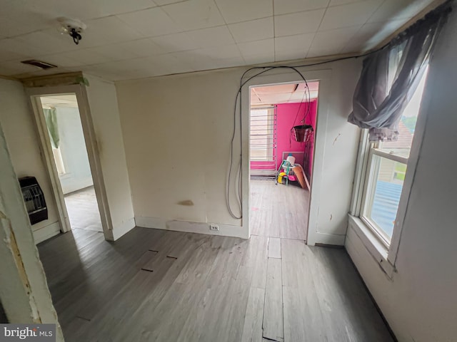 430 Bayard St, Kane, PA 16735 - unfurnished room with heating unit and wood finished floors