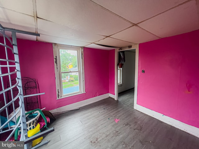 430 Bayard St, Kane, PA 16735 - empty room featuring wood finished floors and baseboards