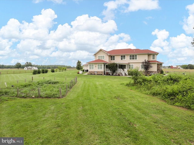 11509 Asbury Ridge Ct, Nokesville, VA 20181 - view of yard featuring a view of rural / pastoral area
