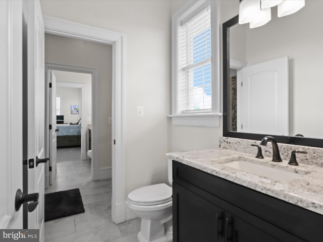 11509 Asbury Ridge Ct, Nokesville, VA 20181 - bathroom with vanity, plenty of natural light, and ensuite bathroom