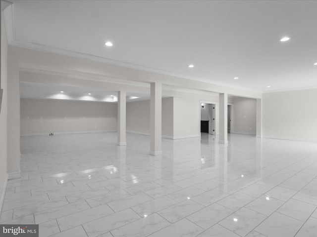 11509 Asbury Ridge Ct, Nokesville, VA 20181 - basement featuring recessed lighting