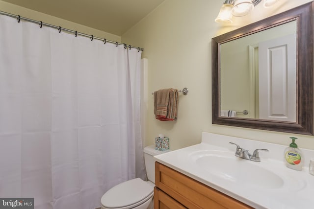 379 Wintergreen Way, Berkeley Springs, WV 25411 - full bathroom featuring vanity and a shower with shower curtain