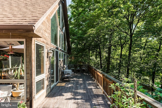 379 Wintergreen Way, Berkeley Springs, WV 25411 - view of wooden deck