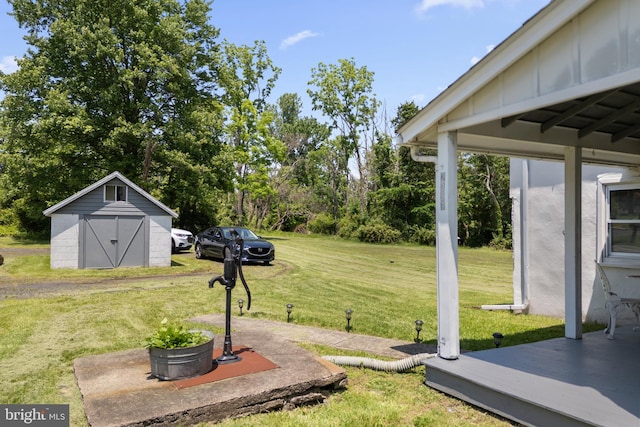 2397 Hill Rd, Perkiomenville, PA 18074 - view of green lawn with a shed