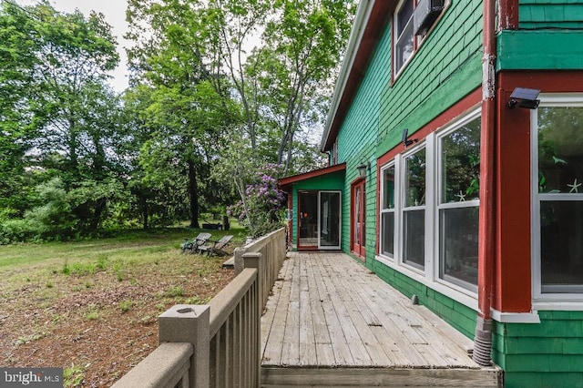 99 Old Main Shore Rd, Barnegat, NJ 08005 - view of wooden deck