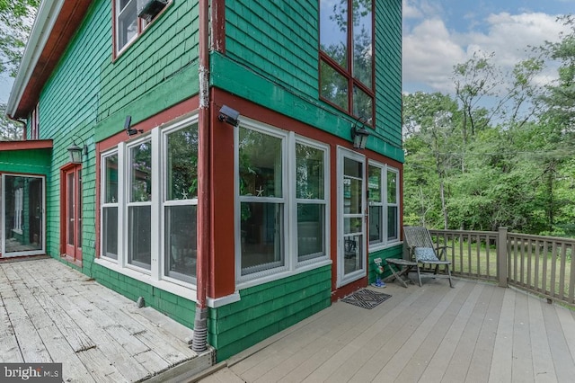 99 Old Main Shore Rd, Barnegat, NJ 08005 - view of wooden terrace