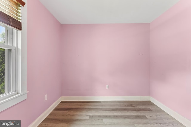 122 Carver Ave, Egg Harbor Township, NJ 08234 - spare room featuring wood finished floors and baseboards