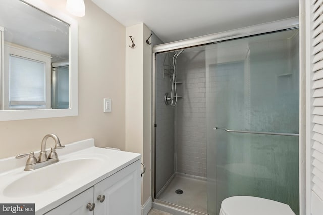 122 Carver Ave, Egg Harbor Township, NJ 08234 - full bathroom featuring a stall shower and vanity