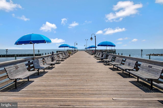 3816 Chesapeake Beach Rd, Chesapeake Beach, MD 20732 - dock area with a water view