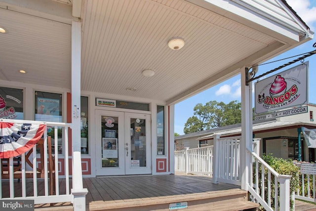 3816 Chesapeake Beach Rd, Chesapeake Beach, MD 20732 - view of wooden porch