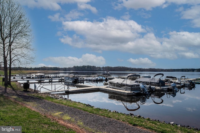 11606 Little Bay Harbor Way, Spotsylvania, VA 22551 - dock area with a water view