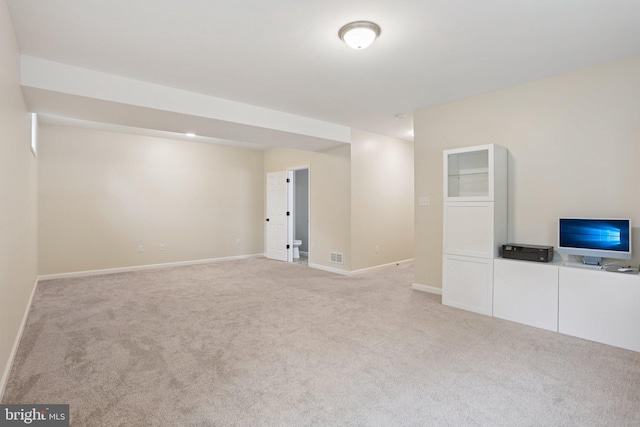 1442 Peacock Ln, Hellertown, PA 18055 - basement featuring carpet and baseboards