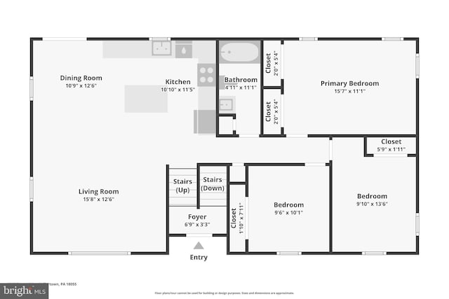 1442 Peacock Ln, Hellertown, PA 18055 - view of floor plan / room layout