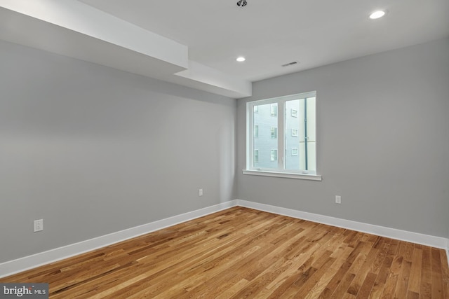 1640 Cambridge St, Philadelphia, PA 19130 - unfurnished room with recessed lighting and light wood-type flooring