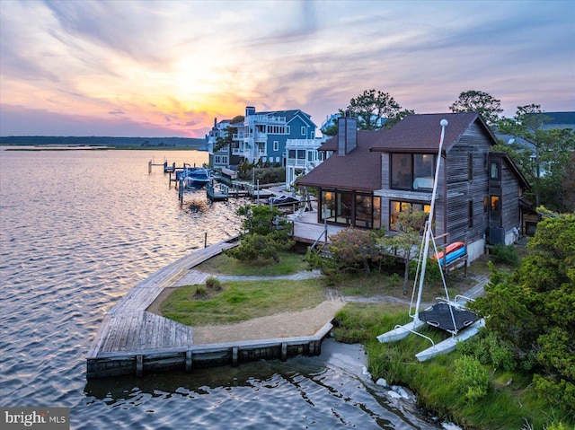 35197 Hassell Ave, Bethany Beach, DE 19930 - dock with a water view