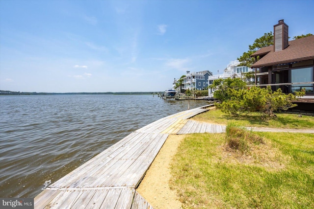 35197 Hassell Ave, Bethany Beach, DE 19930 - dock featuring a water view