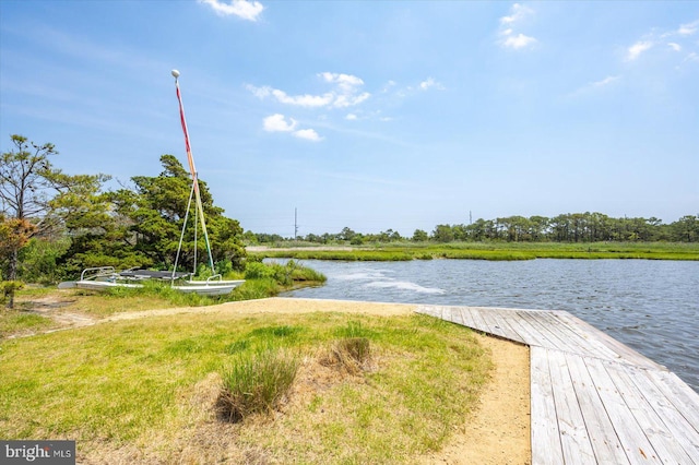 35197 Hassell Ave, Bethany Beach, DE 19930 - dock area with a water view