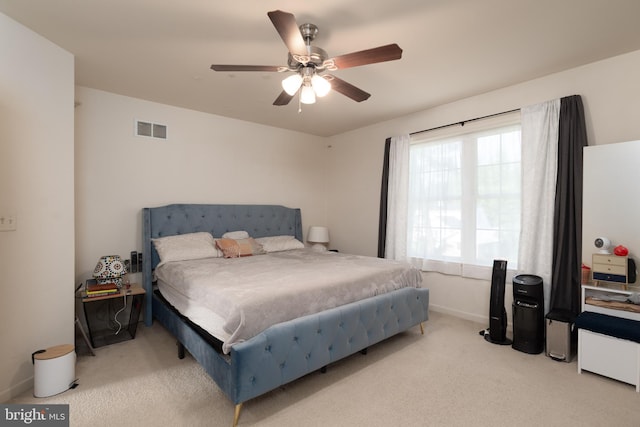55 Hamlet Cir, Mechanicsburg, PA 17050 - carpeted bedroom with ceiling fan and baseboards