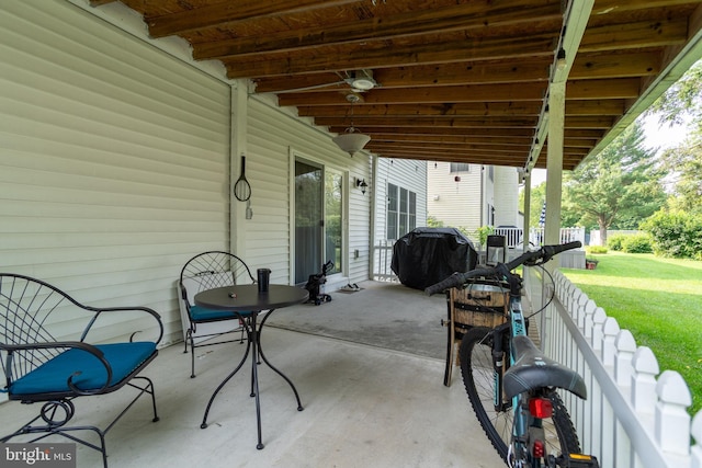 55 Hamlet Cir, Mechanicsburg, PA 17050 - view of patio / terrace with a grill
